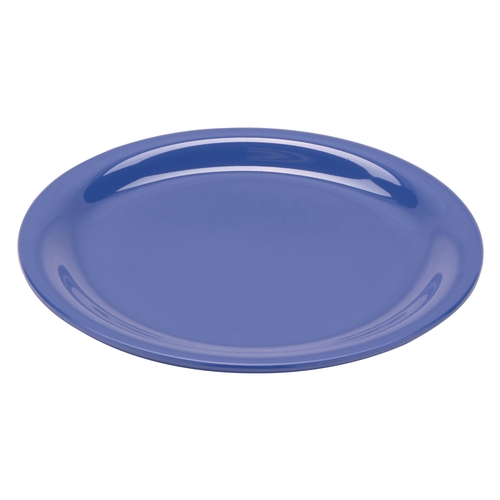 GET NP-7-PB Diamond Peacock Blue Melamine 7.25" dia. Narrow Rim Plate