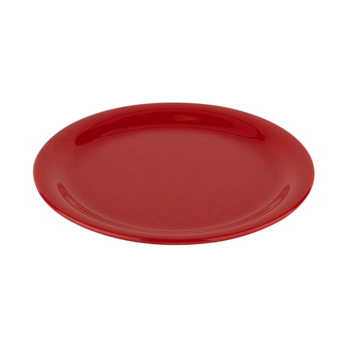 GET NP-7-RSP Red Sensation Melamine 7.25" dia. Narrow Rim Plate - 4 Doz