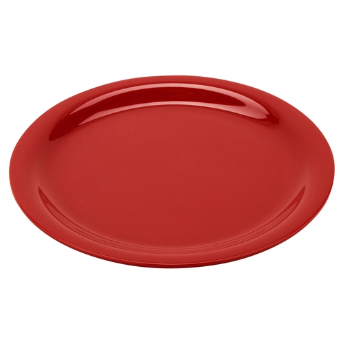 GET NP-9-CR Diamond Harvest Cranberry Melamine 9" dia. Plate - 2 Doz