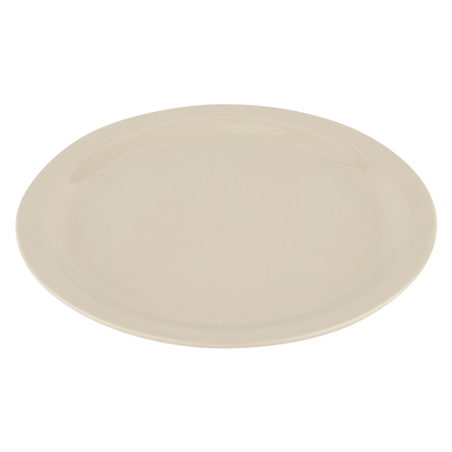 GET NP-9-DI Diamond Ivory Melamine 9" dia. Narrow Rim Plate - 2 Doz