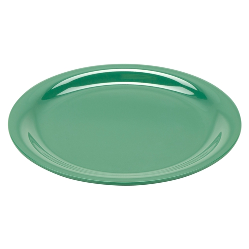 GET NP-9-FG Diamond Rainforest Green Melamine 9" dia. Narrow Rim Plate
