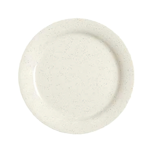GET NP-9-IR Santa Fe Ironstone Melamine 9" dia. Narrow Rim Plate - 2 Doz
