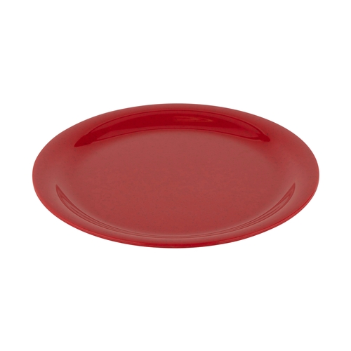 GET NP-9-RSP Red Sensation Melamine 9" dia. Narrow Rim Plate - 2 Doz