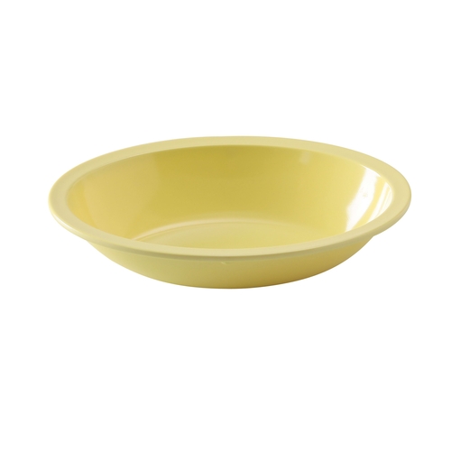 Yanco China NS-036Y Nessico Yellow Melamine 36 oz. 10" x 7.25" Oval Bowl - 2 Doz