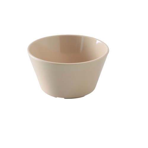 Yanco China NS-302T Nessico Tan Melamine 8 oz. 3.8" dia. Bouillon Cup - 4 Doz