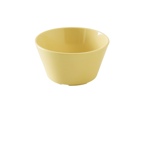 Yanco China NS-302Y Nessico Yellow Melamine 8 oz. 3.8" dia. Bouillon Cup - 4 Doz