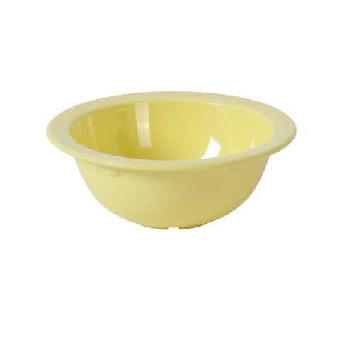 Yanco China NS-305Y Nessico Yellow Melamine 10 oz. 5.4" dia. Grapefruit Bowl