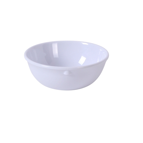Yanco China NS-314W Nessico White Melamine 11 oz. Heavy Weight Nappie Bowl-4 Doz