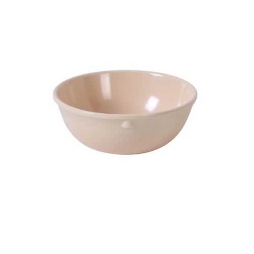 Yanco China NS-315T Nessico Tan Melamine 15 oz. 5.25" dia. Nappie Bowl - 4 Doz