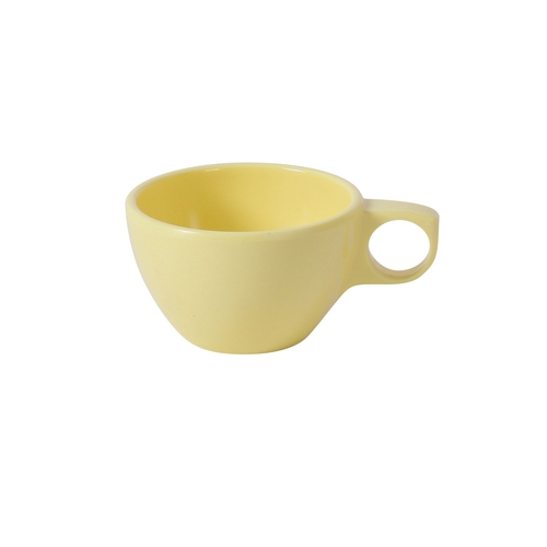 Yanco China NS-9015Y Nessico Yellow Melamine 7 oz. 3.75" dia. Ovide Cup - 4 Doz