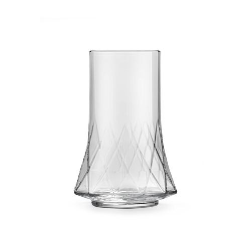 Mikasa Hospitality O-1005100 ONIS Divergence 13.75 oz. Beverage Glass - 6 Each
