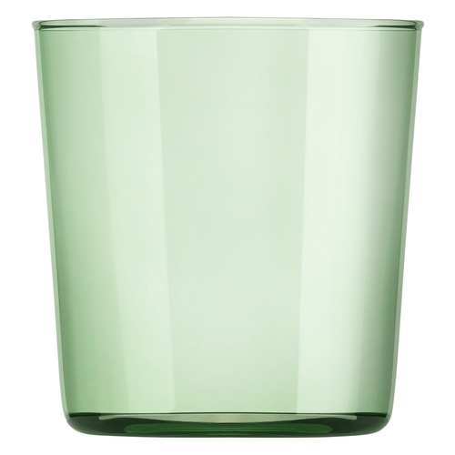 Mikasa Hospitality O-1005817 ONIS Green Amber 13 oz. Double Old Fashioned Glass - 6 Each