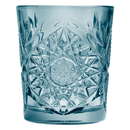 Mikasa Hospitality O-1006366 Icon Blue 12 oz. Double Old Fashioned Glass - 6 Each