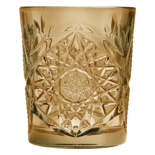 Mikasa Hospitality O-1006369 Icon Ocher 12 oz. Double Old Fashioned Glass - 6 Each