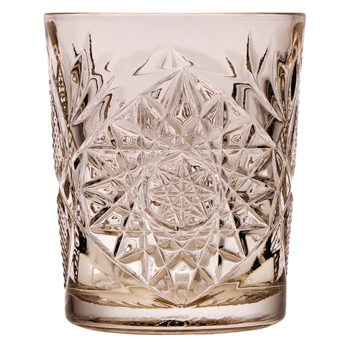 Mikasa Hospitality O-1006370 Icon Tender Taupe 12 oz. Double Old Fashioned Glass - 6 Each