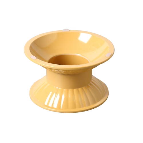 Yanco China OL-513-S Olive Melamine 8.5" x 2.75" Serving Tray - 4 Each