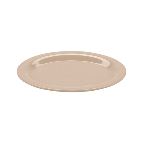 GET OP-950-S Tahoe Sandstone Melamine 9.75" x 7.25" Oval Platter - 2 Doz