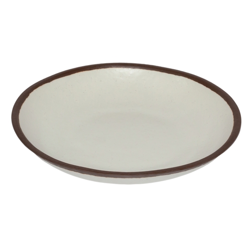 GET P-83-CRM Pottery Market Cream Melamine 8.3" dia. Coupe Plate - 2 Doz
