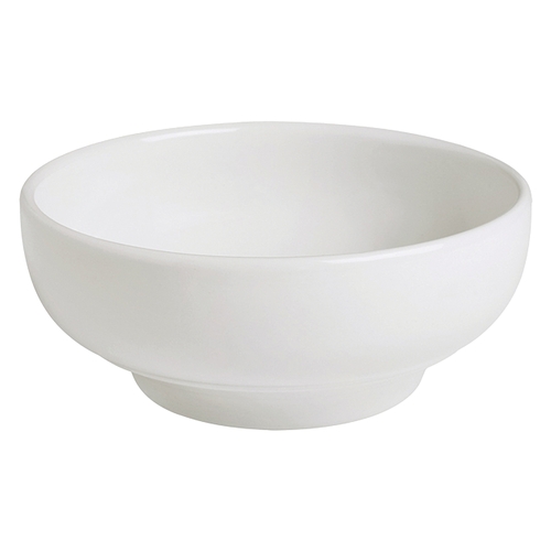GET PA1101715324 Corona Actualite Bright White Porcelain 19.6 oz. Rice Bowl