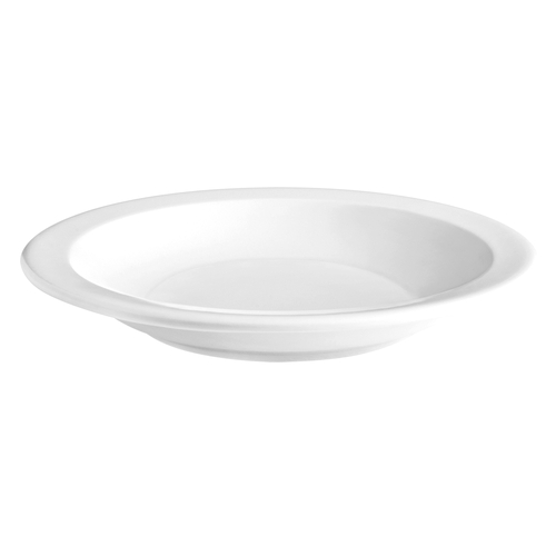 GET PA1101813224 Corona Actualite Bright White Porcelain 12.6 oz. Soup Bowl