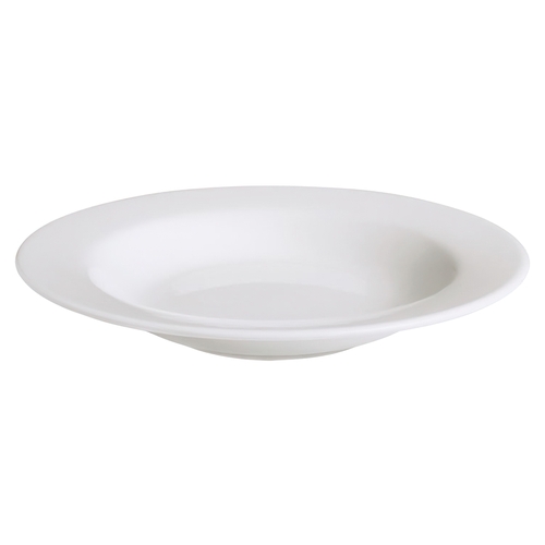 GET PA1101823612 Corona Actualite Bright White Porcelain 33 oz. Soup Bowl