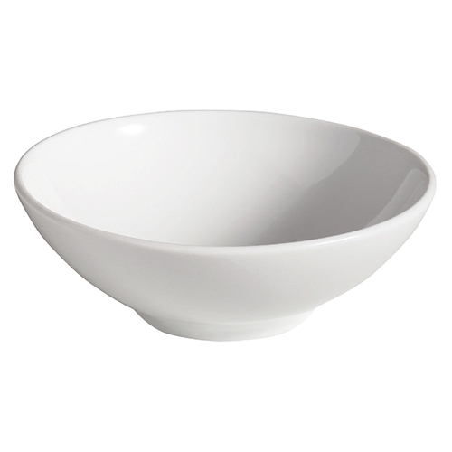 GET PA1101920024 Corona Elegance Bright White Porcelain 1.4 oz. Mini Bowl