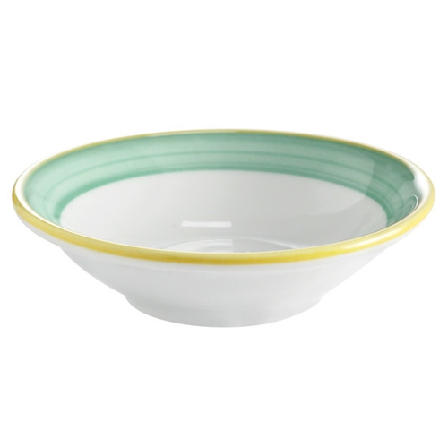 GET PA1603903224 Corona Calypso Green Porcelain 15.5 oz. 7" dia. Bowl - 2 Doz