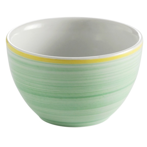 GET PA1603904524 Corona Calypso Green Porcelain 8.8 oz. Bouillon Cup - 2 Doz