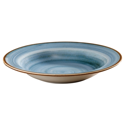 GET PA1604703624 Corona Artisan Blue Porcelain 9.7 oz. 9" dia. Bowl - 2 Doz
