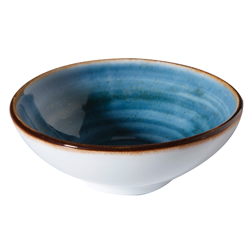 GET PA1604930024 Corona Artisan Blue Porcelain 2.7 oz. Mini Bowl - 2 Doz