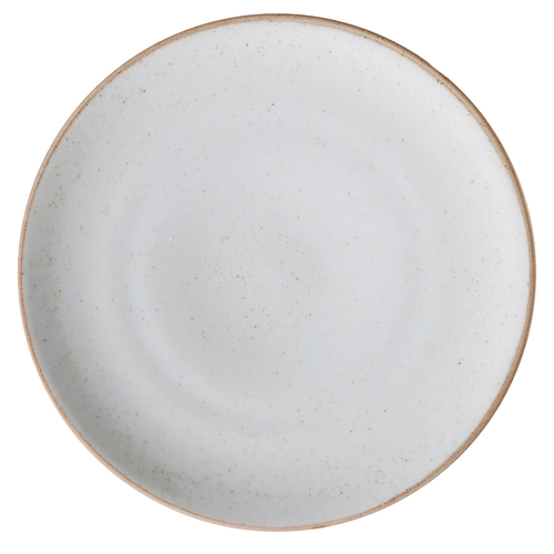 GET PA1605711724 Corona Artisan Beige Porcelain 7" dia. Coupe Plate - 2 Doz
