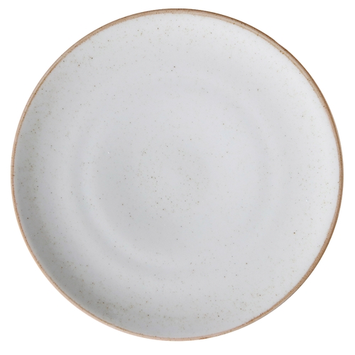 GET PA1605712324 Corona Artisan Beige Porcelain 9" dia. Coupe Plate - 2 Doz