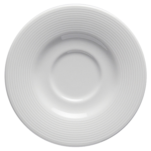 GET PA1647900324 Corona Celtic Porcelain 6.5" dia. Bouillon Saucer - 2 Doz