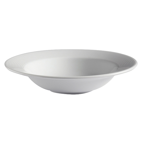 GET PA1647923624 Corona Celtic Bright White Porcelain 13.1 oz. Soup Bowl