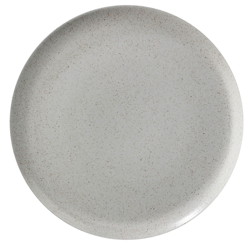 GET PA1944712812 Corona Cosmos Moon Grey Porcelain 11" dia. Coupe Plate-1 Doz