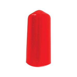 Thunder Group PLPRC002RD 1/2" Red Plastic Liquor Pourer Dust Cap - 1 Doz