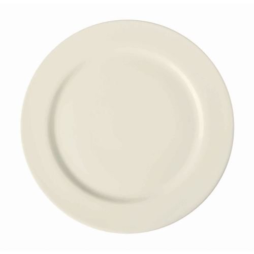 GET PP1100702524 Corona Americana Off White Porcelain 9.25" dia. Plate- 2 Doz