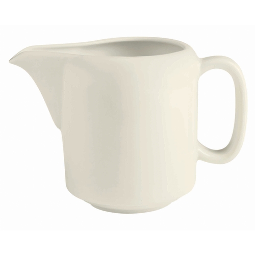 GET PP1100708512 Corona Americana Off White Porcelain 8.4 oz. Jug - 1 Doz