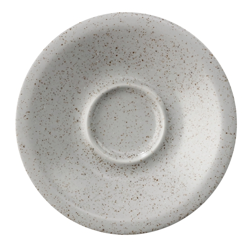 GET PP1944810124 Corona Cosmos Moon Grey Porcelain 5" dia. Saucer - 2 Doz