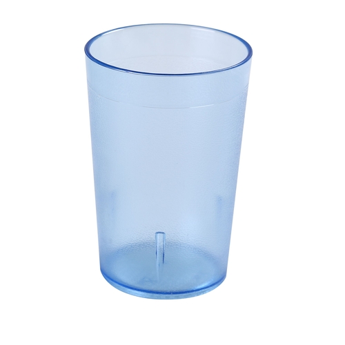 Yanco China PT-012B Blue Plastic 12 oz. Tumbler - 6 Doz