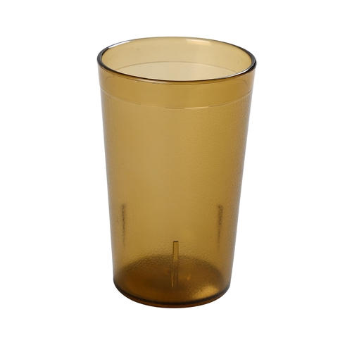 Yanco China PT-020A Amber Plastic 20 oz. Tumbler - 6 Doz