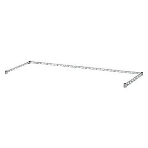 Quantum Food Service 2460FS 60x24 304 Stainless Steel 3-Sided Wire Shelf
