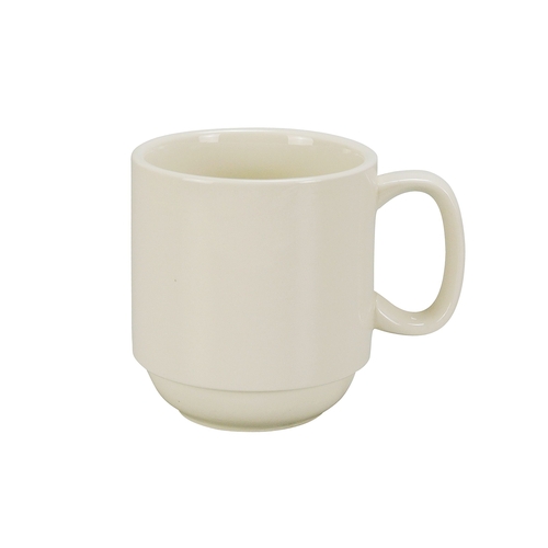 Yanco China RE-16-P Recovery American White Porcelain 16 oz. Prime Mug - 2 Doz
