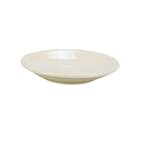 Yanco China RE-2 Recovery American White Porcelain 6.1" dia. Saucer - 3 Doz