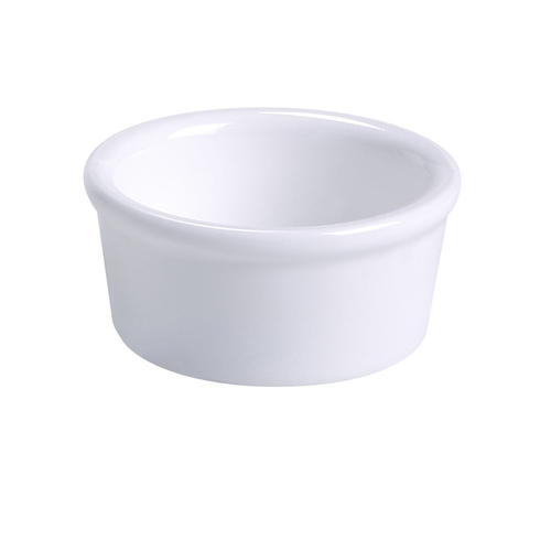 Yanco China RK-210 Accessories White Porcelain 10 oz. Ramekin - 2 Doz