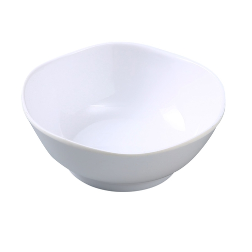 Yanco China RM-032 Rome White Melamine 3 oz. 3.5" dia. Sauce Dish - 6 Doz