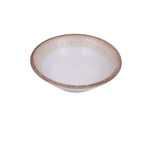 Yanco China RO-2405 Rockeye-2 Glazed Porcelain 5 oz. 4.75" dia. Fruit Bowl-3 Doz