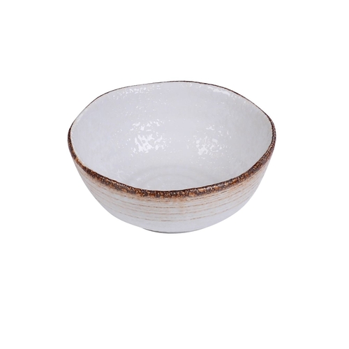 Yanco China RO-2406 Rockeye-2 Glazed Porcelain 14 oz. 5.25"dia. Nappie Bowl-3 Dz
