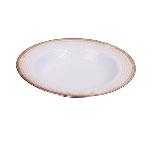 Yanco China RO-2611 Rockeye-2 Glazed Porcelain 16 oz. 11" dia. Soup Plate- 1 Doz