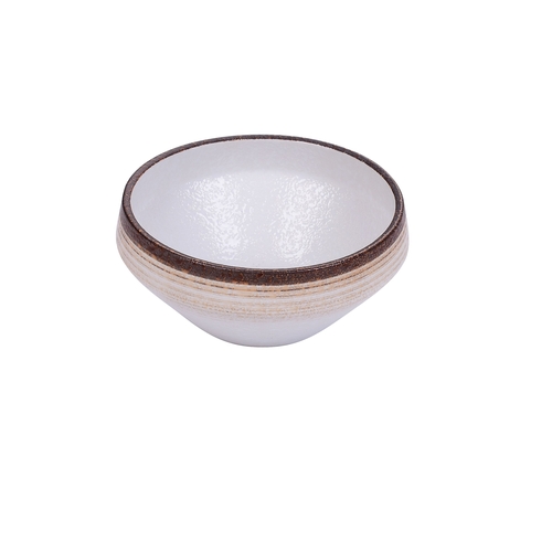 Yanco China RO-2806 Rockeye-2 Glazed Porcelain 30 oz. 6.75" dia. Fusion Bowl